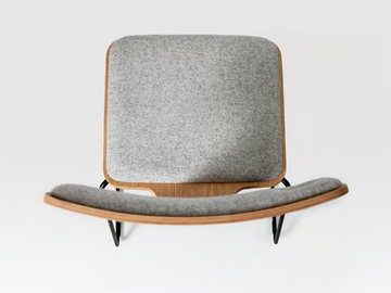 MOORE - Sled base chair with integrated cushion by Liqui Contracts - view 3
